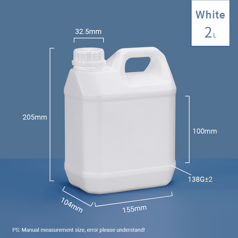 2L Fluorinated HDPE Jerry Can product image